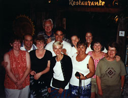 tour group at Playa